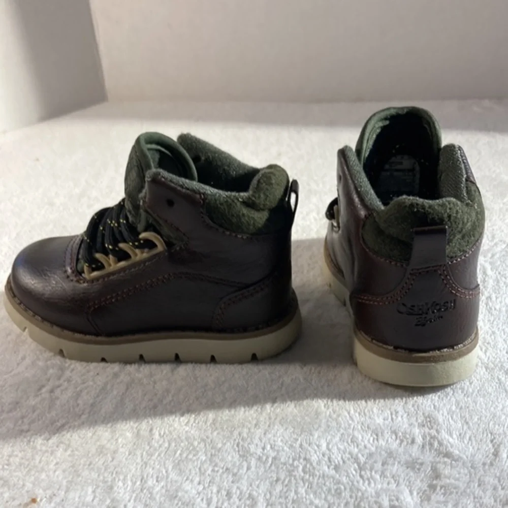 OshKosh B’gosh Toddler’s Brown Adler Boots